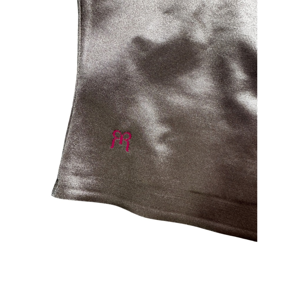 Ruby Ribbon Cami Bra Womens 46 Bronze Excellent Metallic Shimmer Wirefree  3029 - Picture 3 of 4